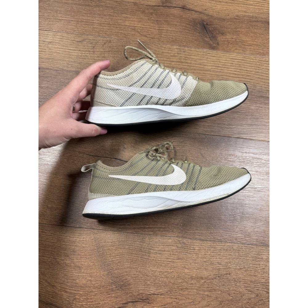 Nike Dualtone Racer‎ Womens Olive Green Khaki Running Shoes Size 8